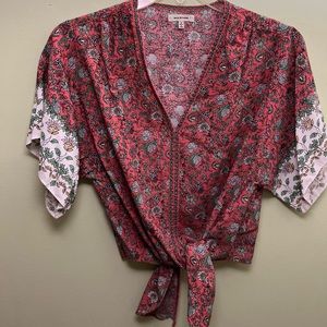 Max Studio Floral Women’s Top Size Small